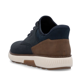 Rieker Men's Real Leather Wide Shoes | B3357 - Image 3