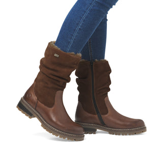 remonte Women's TEX Waterproof Mid-height Boots | D0B80 - Image 21