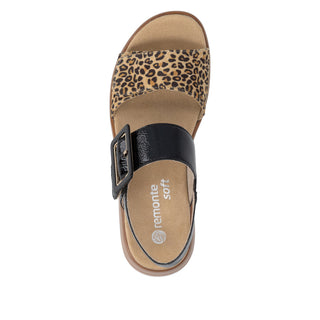 Remonte Ladies' Real Leather Sandals | D1J53 - Image 15