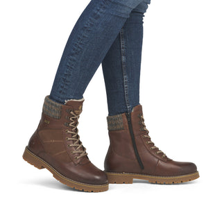 remonte Women's TEX Waterproof Mid-height Boots | D9378 - Image 24