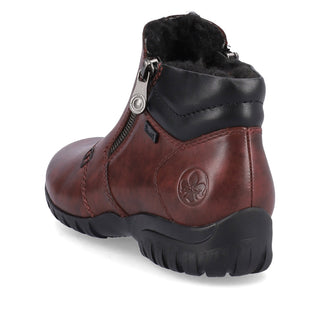 Rieker Comfort Women's TEX Waterproof Wide Short Boots | L4655 - Image 3
