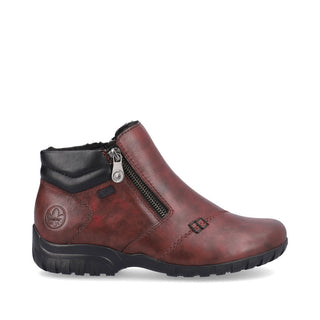 Rieker Comfort Women's TEX Waterproof Wide Short Boots | L4655 - Image 11