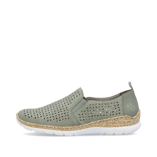 Rieker Women's Real Leather Shoes | N4251 - Image 16