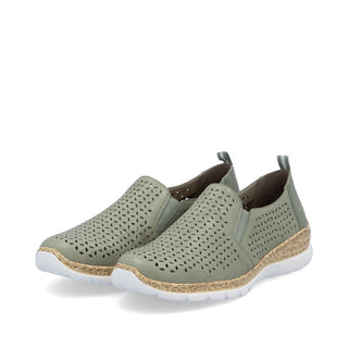Rieker Women's Real Leather Shoes | N4251 - Image 19