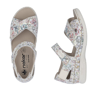 Rieker Women's Real Leather Wide Sandals | V7474 - Image 9