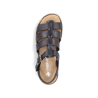 Rieker Ladies' Real Leather Sandals | V7904 - Image 4