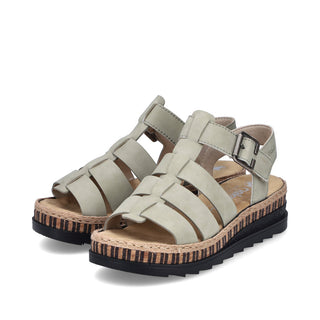 Rieker Ladies' Real Leather Sandals | V7904 - Image 19
