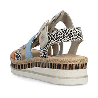 Rieker Ladies' Real Leather Sandals | V7904 - Image 28
