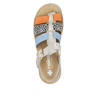 Rieker Ladies' Real Leather Sandals | V7904 - Image 29