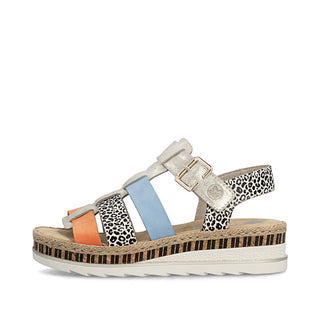 Rieker Ladies' Real Leather Sandals | V7904 - Image 30
