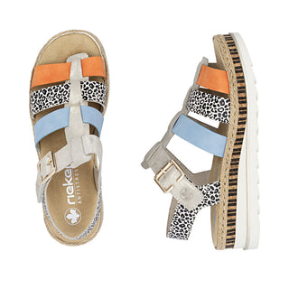Rieker Ladies' Real Leather Sandals | V7904 - Image 34