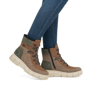 Rieker Comfort Women's TEX Waterproof Mid-height Boots | X3404 - Image 10
