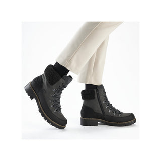 Rieker Comfort Women's TEX Waterproof Mid-height Boots | Y9101 - Image 11