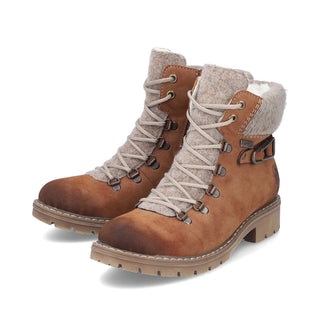 Rieker Comfort Women's TEX Waterproof Mid-height Boots | Y9131 - Image 24