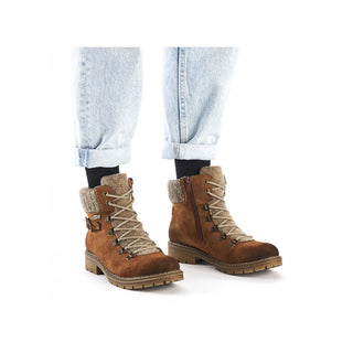 Rieker Comfort Women's TEX Waterproof Mid-height Boots | Y9131 - Image 26