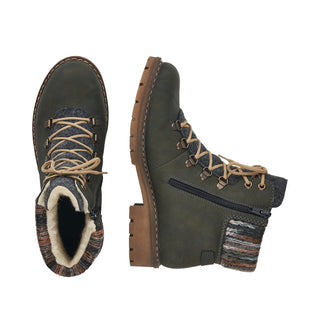 Rieker Comfort Women's TEX Waterproof Mid-height Boots | Y9131 - Image 51