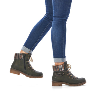 Rieker Comfort Women's TEX Waterproof Mid-height Boots | Y9131 - Image 52