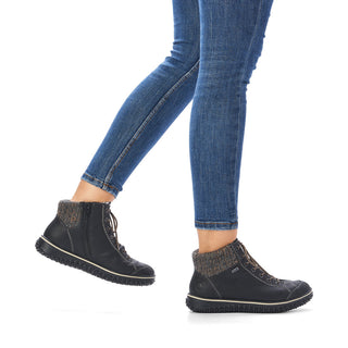 Rieker Comfort Women's TEX Waterproof Mid-height Boots | Z4243 - Image 8